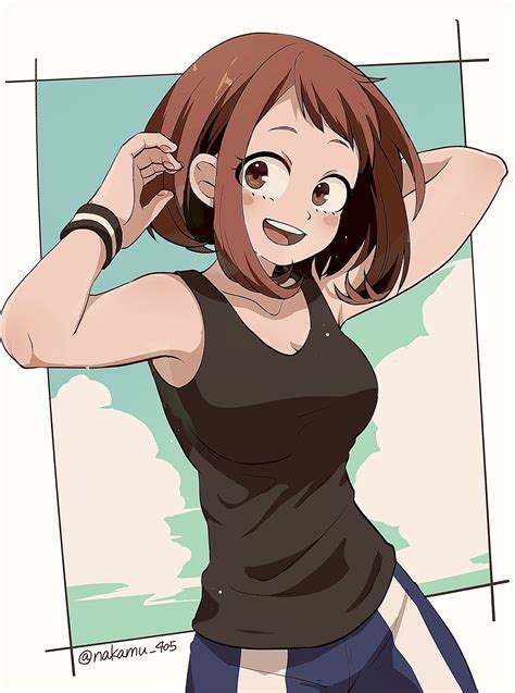No other sex tube is more popular and features more Uraraka Ochako Animation scenes than Pornhub Browse through our impressive selection of porn videos in HD quality on any device you. . Ochaco uraraka porn